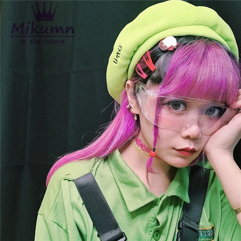 Женский берет с вышитыми буквами Harajuku винтажная шляпка художника в стиле панк