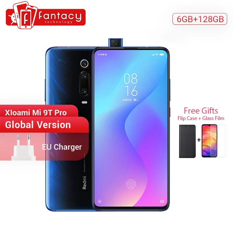 Глобальная версия Xiaomi mi 9T Pro 6 ГБ 128 (Red K20 Pro) восьмиядерный смартфон Snapdragon 855 39 &quotAMOLED
