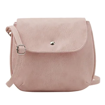 

Fashion Bags for women 2019 Simple Messenger Bag Pink PUleather bags women Student Casual Outing Shoulder Bag bolso mujer