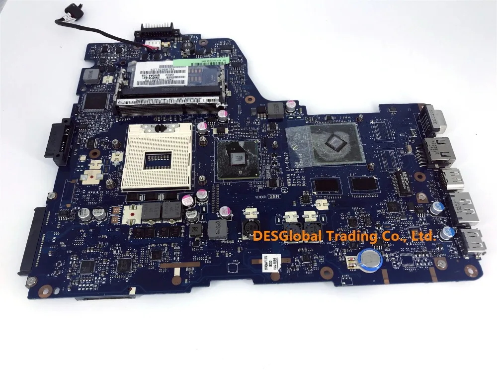 Для Toshiba Satellite A665 A660 материнская плата K000106370 NWQAA LA-6062P материнская плата для ноутбука работает идеально Быстрая