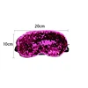Sequin Eye Mask Shining Sleeping Mask Eye Mermaid Shade Cover Blindfold Eyeshade Vacation Airplane Travel Adult Birthday Gift 5