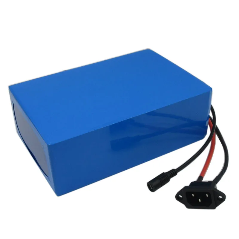 Перезаряжаемые 300W 3S 12V литиевая 18650 Батарея 40AH серые кисточки с 12 6 V 3A Зарядное