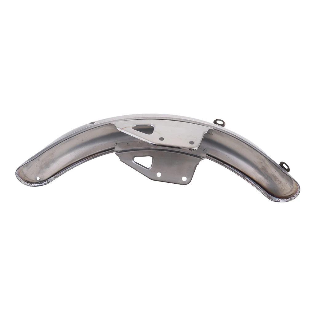 53cm Stainless Steel Front  Mudguard Direct Replacement Motorcycle Front Fender Cover For Honda CG125