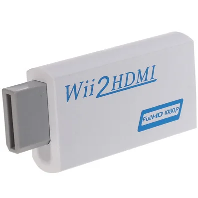

Wii2HDMI Nintendo Wii HD Converter Wii to HDMI Transverter High-definition Output 1080P
