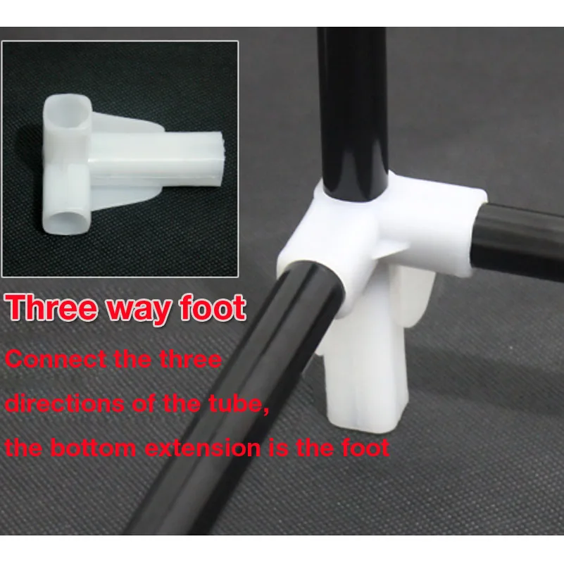 thickened plastic fitting-three way foot-1