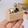 Mini Wooden Toolbox With Repair Tools Miniature Furniture Model Toys for Boy Play Tools Game & 1/12 Dollhouse Decora Accessories 5