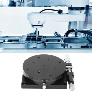 

Linear Stage Table RSP90-L R Axes Trimming Displacement Platform Manual Linear Stage Tuning Sliding Table