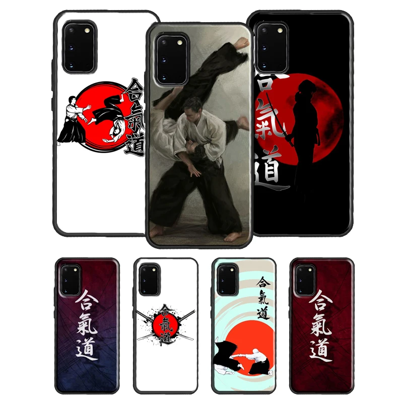 Японский боевой Aikido чехол для Samsung Galaxy S10 S8 S9 Plus S20 Ultra S7 S10e Note 20 9 10 Lite | Мобильные