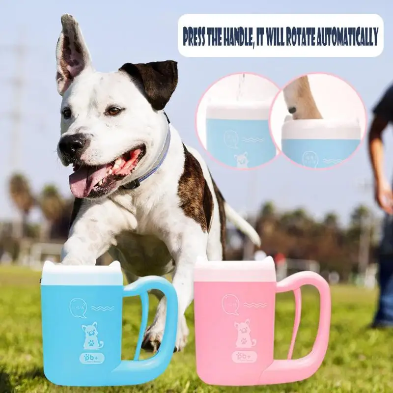 

Pet Cat Dog Foot Clean Cup Cleaning Tool Silicone Washing Brush Paw Washer French Bulldog Pug Supplies Pet Accessories For Dogs