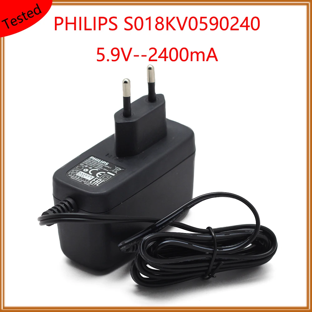 Power Supply Charger S018KV0590240 5.9V 2400mA For PHILIPS DC AC Adapters Switching Adapter | Электроника