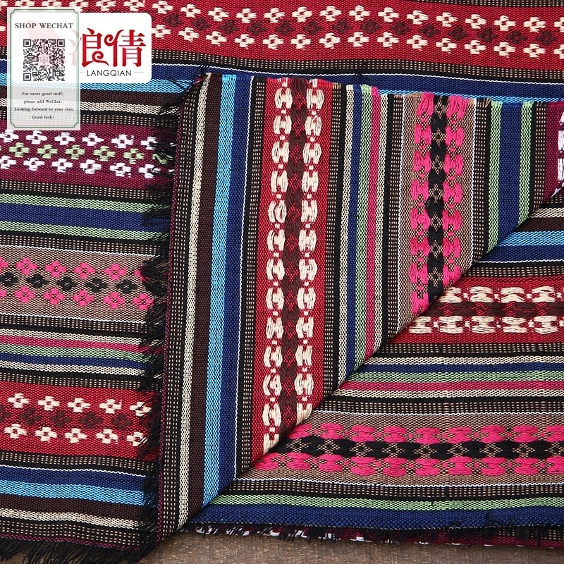 100 см * 150 см/шт. ткань в этническом стиле скатерть для украшения штор льняная