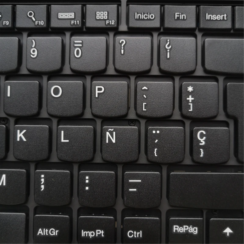 laptop keyboard SP Spanish for leovo E440 T450 0C43954 04X0149 backlit keys black with red pointing cap brand new