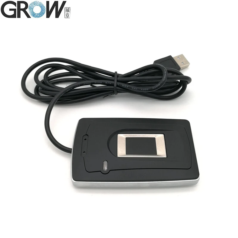 GROW R105 биометрический настольный Большой размер емкостный usb-считыватель отпечатков пальцев с бесплатным SDK