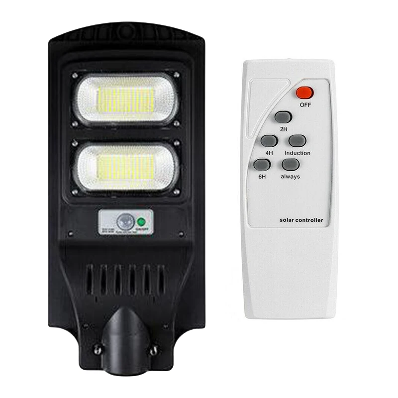 

Torch Solar Street Light Remote Waterproof Rustproof Heavy duty 2835 LED