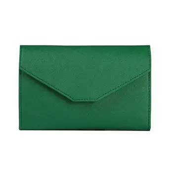 

Fashion WoMan Leather Trifold Travel Passport Wallet Long Card Holder Purse