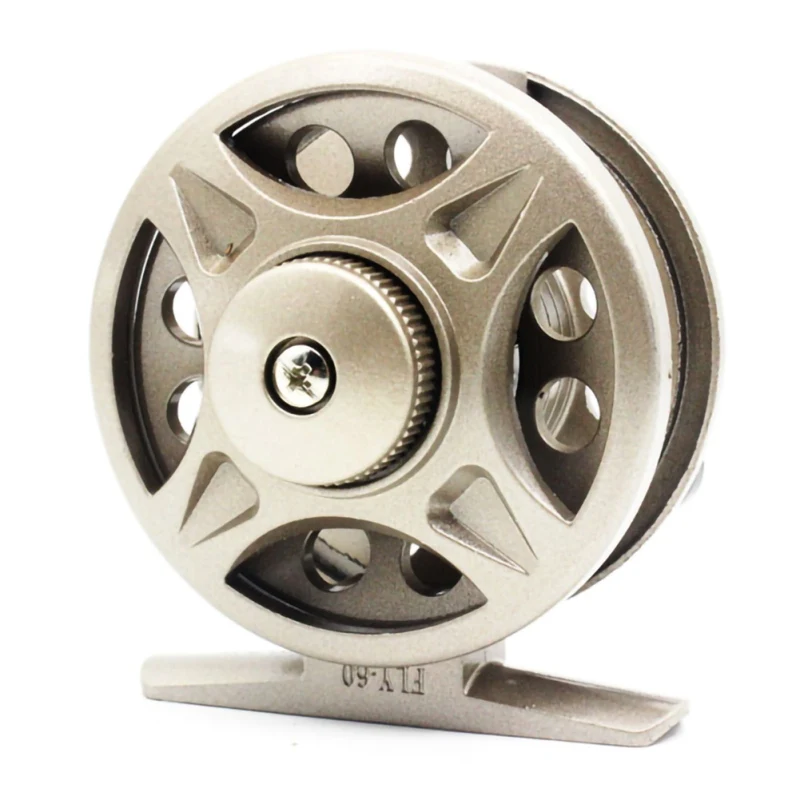 Winter Fishing Plastic Ice Fishing Reel Right/Left Handed Fishing Raft Wheel Ice Fishing Vessel Wheel Ultra-light