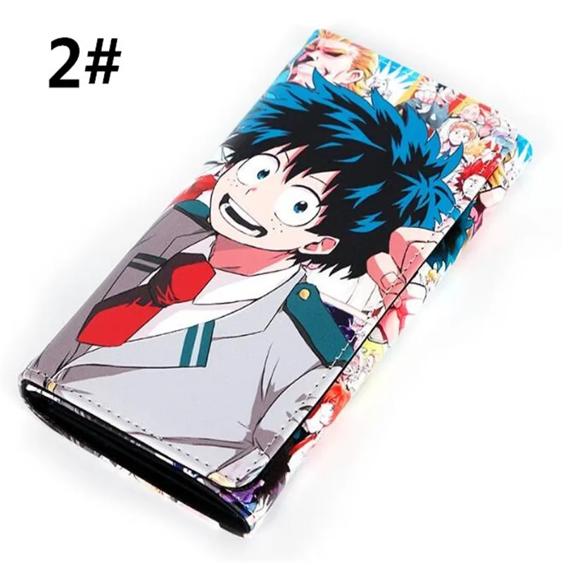 6 стилей My Hero Academy Deku Justice аниме мальчики девочки бумажник студенческий подарок ПУ кошелек A975 - Цвет: style 2