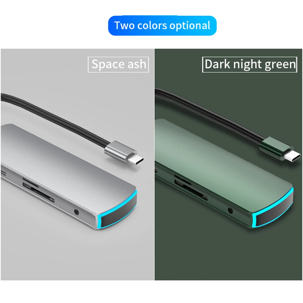 Адаптер USB Type C на RJ 45 HDMI 4K Thunderbolt 3|USB-хабы| |