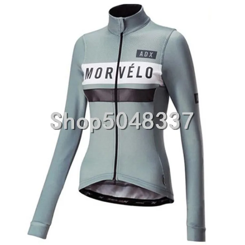 3 Morvelo Ralvpha Велоспорт Джерси Pro комплект женских купальных костюмов Ciclismo Mujer Mtb с длинным рукавом Зимний термальный флис Велоспорт Джерси для мужчин - Цвет: 3