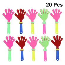 20 Pcs 18CM Hand Clapper Noise Makers Palm Clapping Device Clapping Hands Party Accessories Party Favor for Sports Game