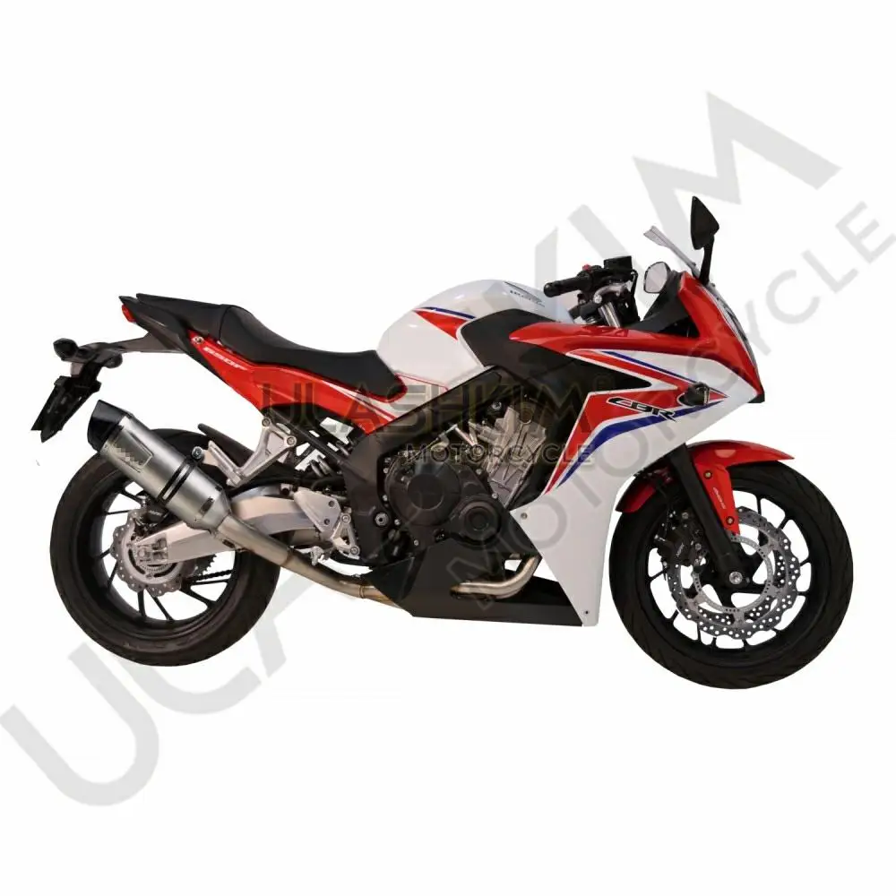Полная выхлопная система мотоцикла средняя Соединительная труба SBK для Honda CB650 CBR650F CBR650 CB650F до