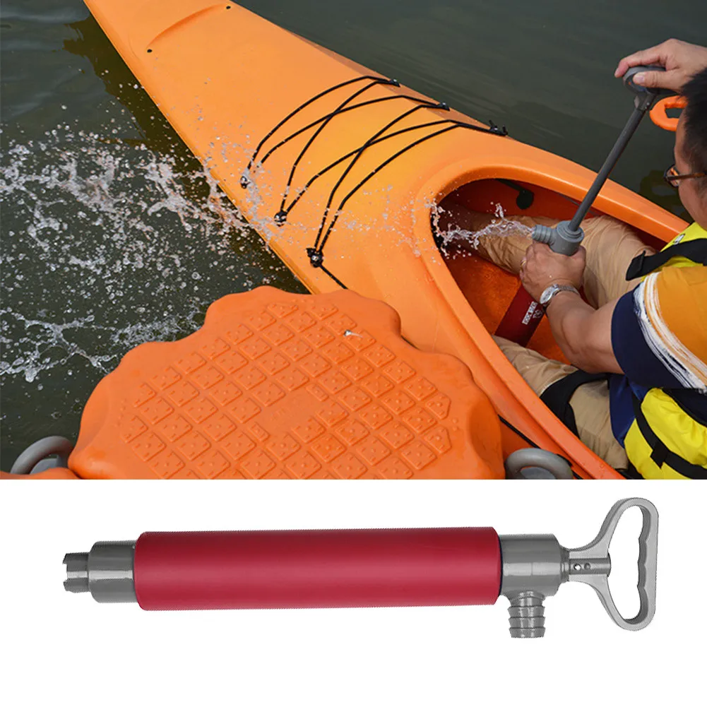 Plastic Kayak Hand Pump Floating Manual Pump for Kayaks Canoes Easy-Grip 