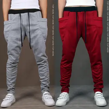 

Mens Casual Jogger Dance Sportwear Baggy Harem Pants Slacks Trousers Sweatpants