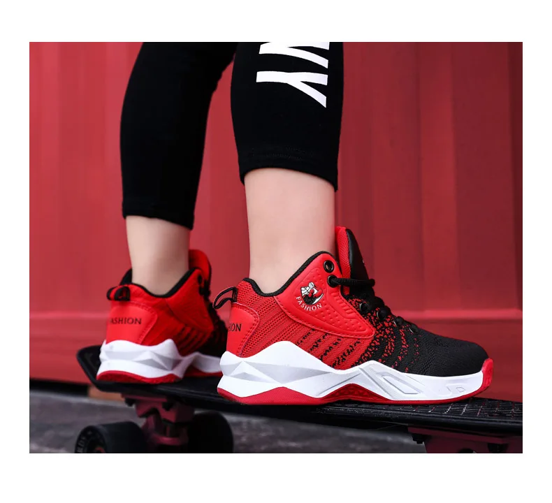 Высокие баскетбольные кроссовки Jordan, амортизирующая Обувь Jordan, детские кроссовки для мальчиков, спортивная обувь для Баскетбольная обувь для подростков, тренировочные ботинки