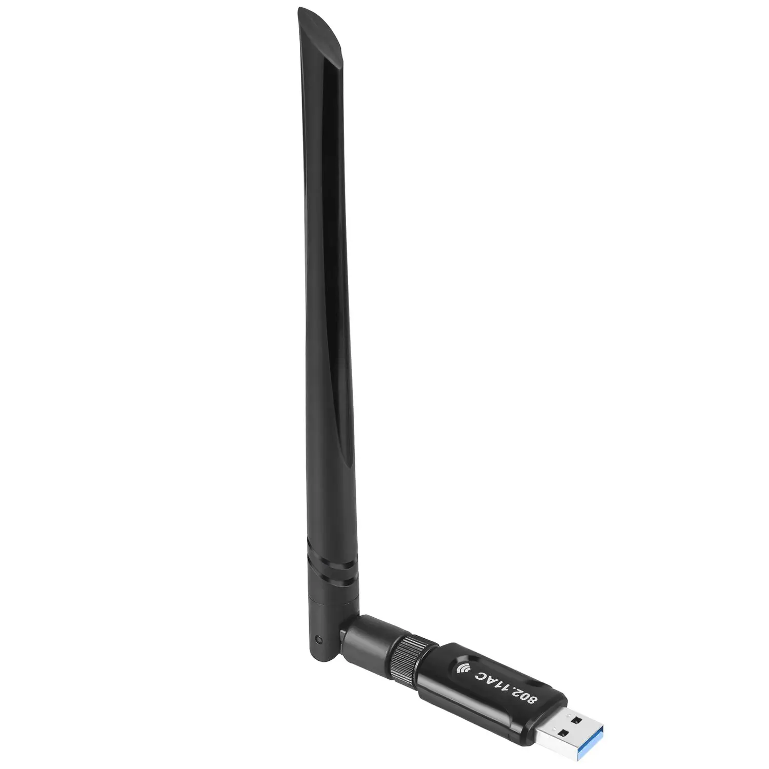 USB WiFi Dongle адаптер 1200 Мбит/с Беспроводная сеть для ноутбука Настольный ПК антенна