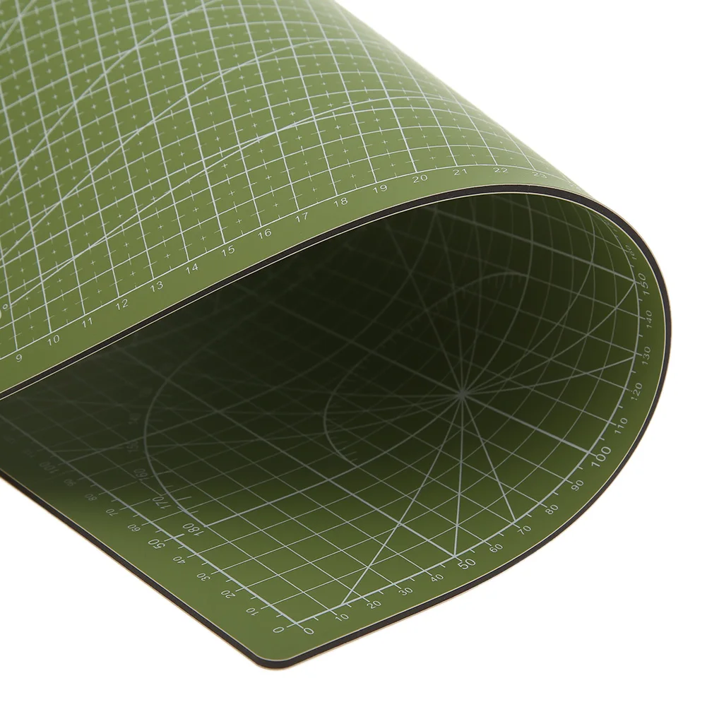 Двухсторонний нескользящий коврик для резки из ПВХ A3 самовосстанавливающаяся