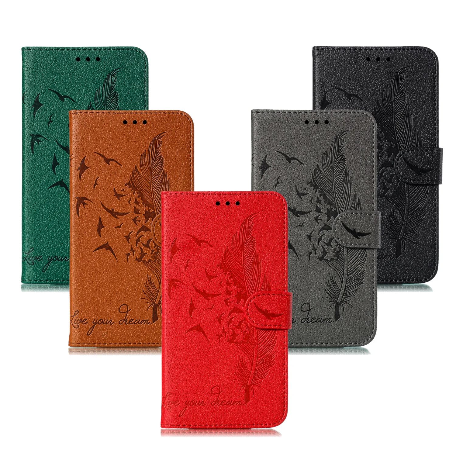 Винтажный кожаный чехол для Samsung Galaxy A50 A60 A70 Core Wallet роскошный магнитный штатив