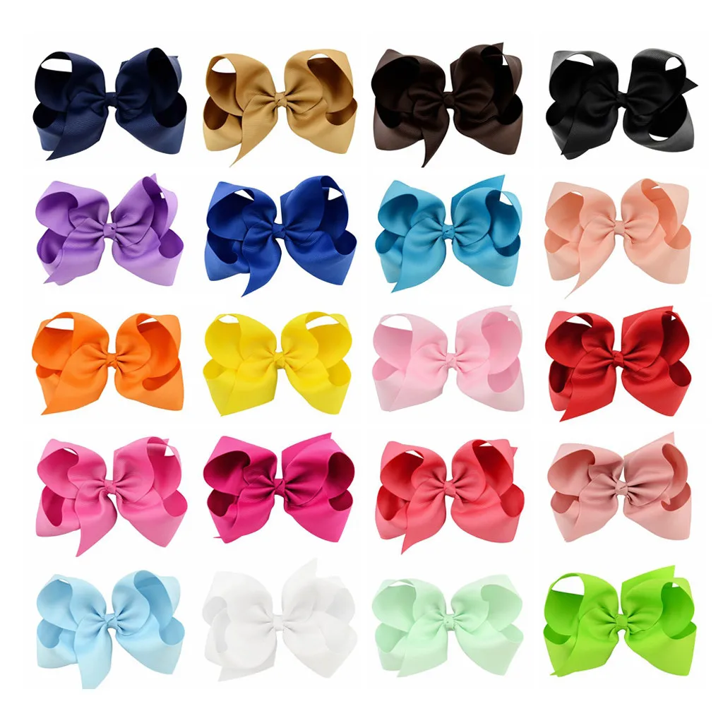 

2019 Baby Hair Clips Haarband Bows Baby Girl Hair Accessories Headband Girls Cartoon Barrettes Elastic Hair Band Lacos De Menina