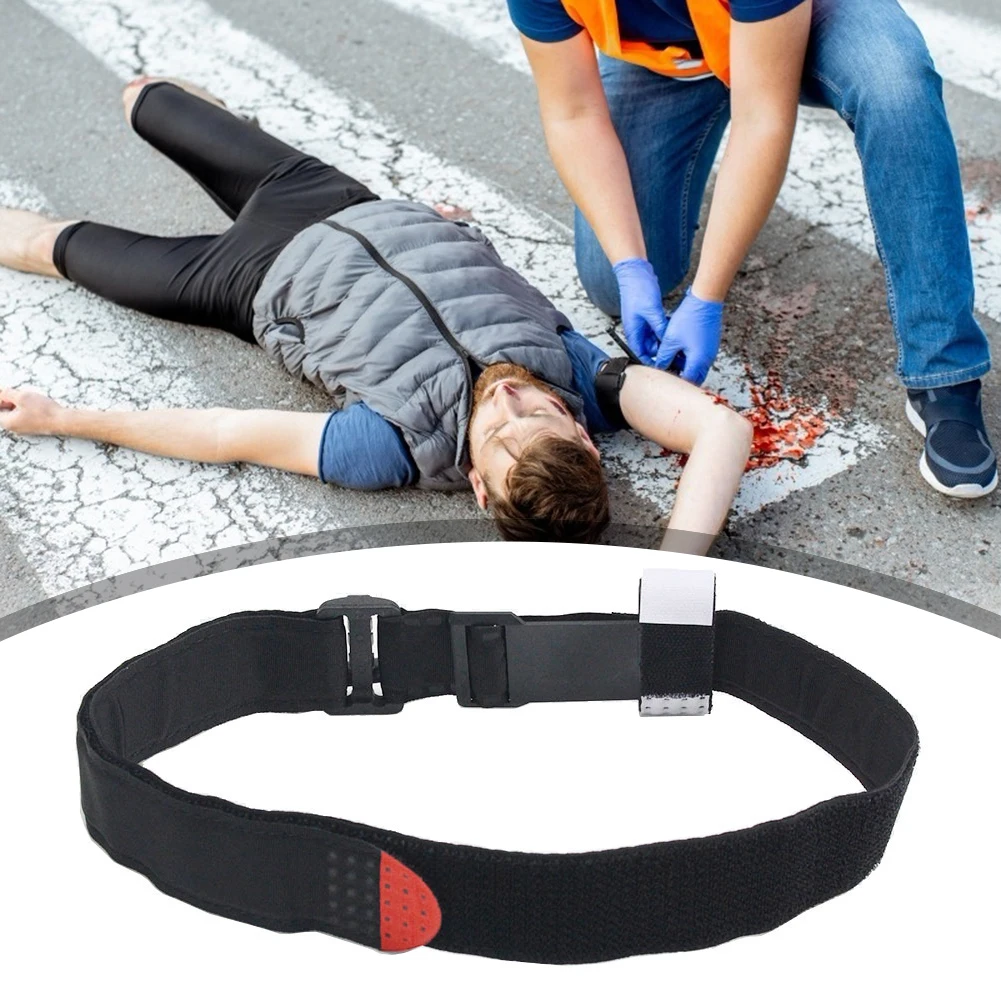 Correas de torniquete de liberación rápida, hebilla de primeros auxilios portátil para exteriores, correa de torniquete de emergencia táctica militar médica