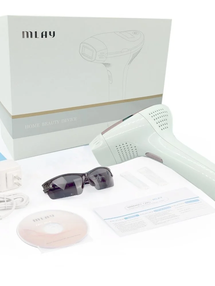 Mlay T3 IPL Laser Hair Removal Device Machine Permanent  Electric Depilador a Laser  Face Body 3IN1 500000 Flashes Free Shipping