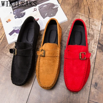 

Loafers Monk Strap Shoes Mens Casual Shoes Hot Sale Black Luxury Shoes Men Fashion Chaussures Cuir Homme Mocasin Homme Zapatos