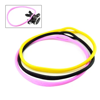 

76CM Scuba Dive Diving Silicone Regulator Necklace Holder Flexible Mouthpiece Regulator Necklace Ring Octopus Holder