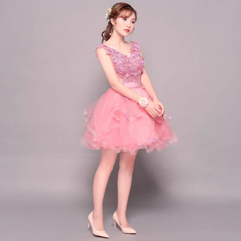 Quinceanera Dress New Gryffon Elegant V-neck Ball Gown Sweet Floral Print Vestidos Quinceanera Dresses Robe De Bal