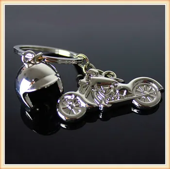 

Motorcycle Helmet Alloy KeyChain key chian for Honda Yamaha Kawasaki Suzuki Harley