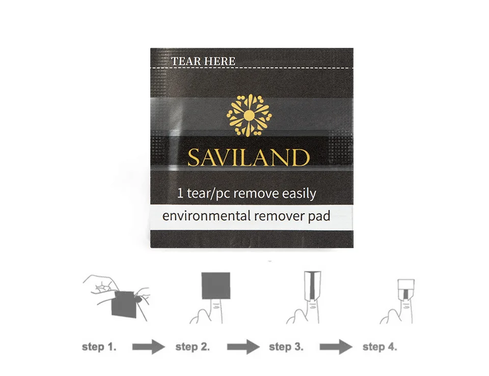 Saviland, 200 шт., инструмент для снятия гель-лака с ногтей, обертывания, Гель-лак для ногтей, замачивание, удаление, маникюр, искусство, легкое очищение, инструменты для удаления ногтей