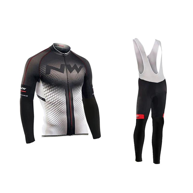 

2019 Pro Team NW Ropa Ciclismo Hombre Bike Jersey Triathlon Bike Set Mountain Bike Bike Clothing Northwave Bike Bib Pants Set