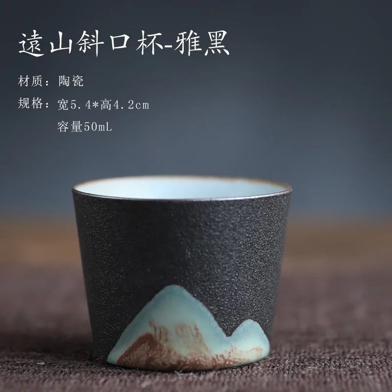 Tazas de ceramica creativas украшения для дома аксессуары Современный японский стиль ручной работы кухня Хризантема чайная чашка с блюдцем кружки