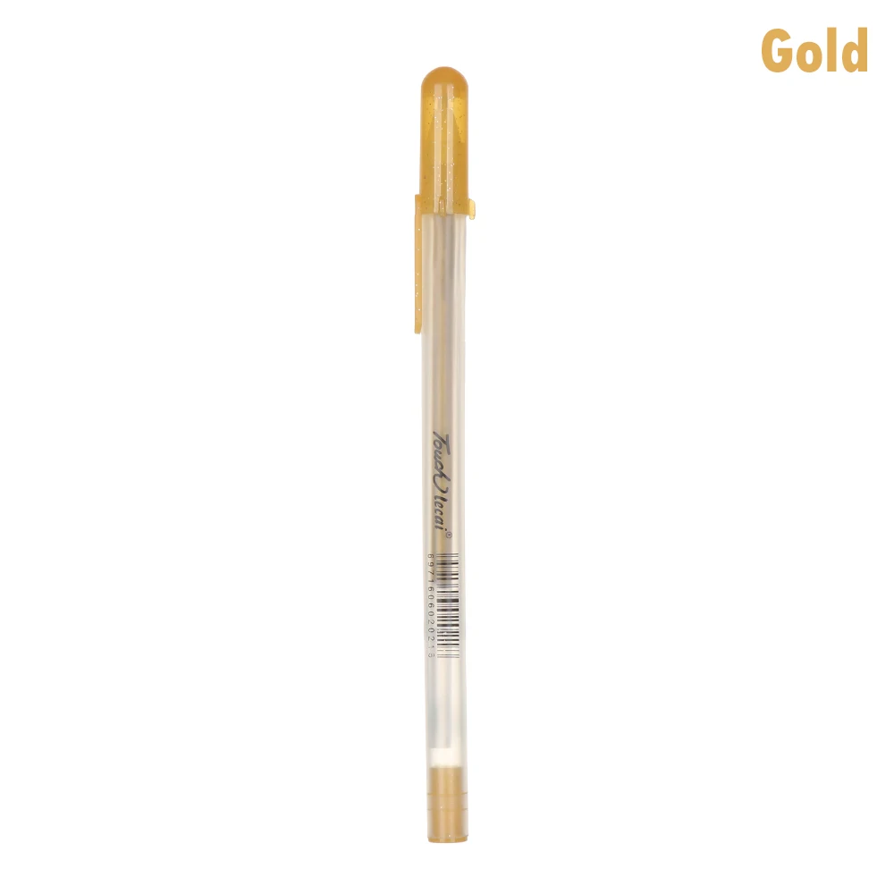 Gold 1 шт., маркерные ручки для доски, маркер, маркер, ручная роспись, пластик, многоцветный, нетоксичный, канцелярские, офисные, маркер, ручки - Цвет: Gold