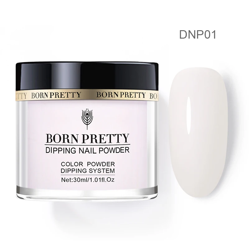BP-DNP01-30ML BORN PRETTY 10 ml Starlit Dipping Nail Powder Glittery Natural Dry Translucent Powder Dust Nail Art Decoration DIY Manicuring - Цвет: BP-DNP01-30ML