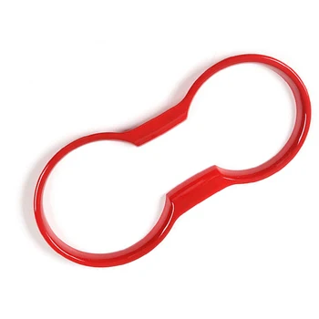 

Red Cup Holder Trim Molding Auto For Ford Mustang 2015-2019 Car Cup Holder Cover