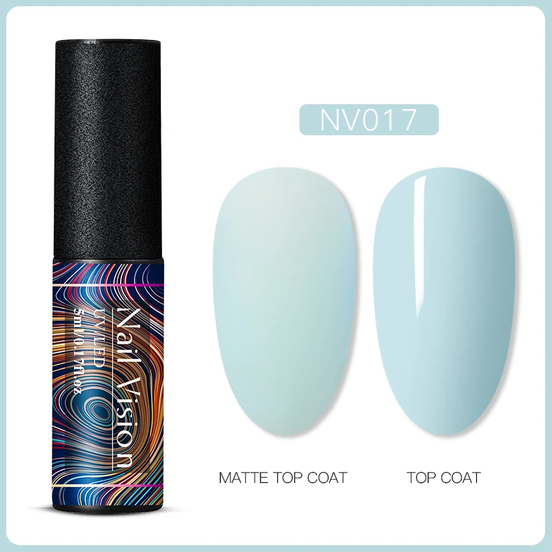Nail Vision 5 мл УФ-гель для ногтей полуперманентный замачиваемый УФ-гель лак для ногтей гель-краска для ногтей для маникюра матовый топ необходим - Цвет: S06612