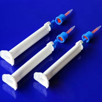 

1 pieces Hydrogen peroxide dual barrel syringe teeth bleahcing gel professional dual syringe teeth whitening gel