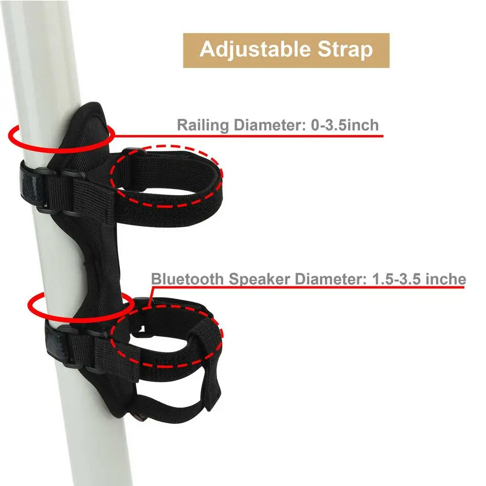 Adjustable Bike Bottle Cage Mount Holder Strap Bluetooth Speaker Mount Strap Holder Nylon Riding Kettle Bicycle Equipment bicycle water bottle cage,bicycle bottle holder,water bottle holder