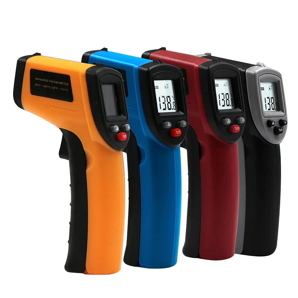 GM320 lcd ИК инфракрасный термометр Бесконтактный цифровой пирометр измеритель
