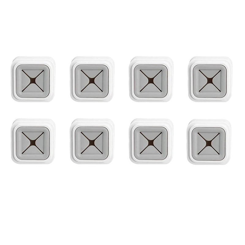 8PCS Cupboard Towel Hook Kitchen Towel Holder Free Opening Dish Towel Rack Rag Hooks Adhesive Towel Hook Tea Towel Hook