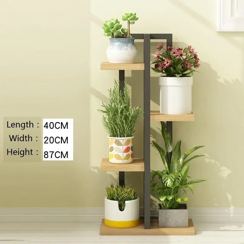 Soporte Plantas Interior Estante Para Flores деревянные полки лестница для настольной стойки